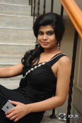 Alekhya at Anandham Malli Modalaindi Audio Launch